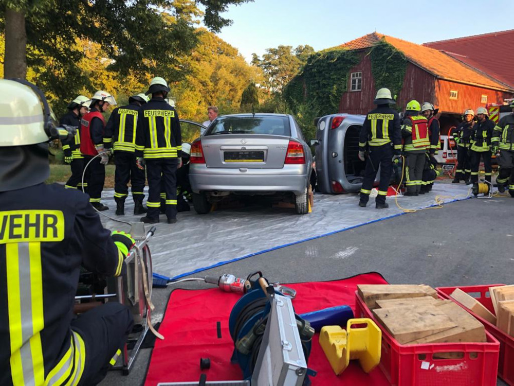 Technische Hilfe Übung in Porschendorf